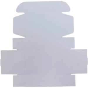 Коробка подарункова 150*100*50 мм, біла. Photo 3