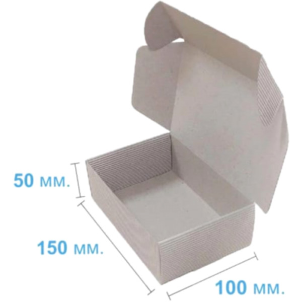 Коробка подарочная 150*100*50 мм, бурая