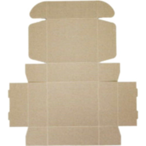 Коробка подарочная 160*140*60 мм, бурая. Photo 3