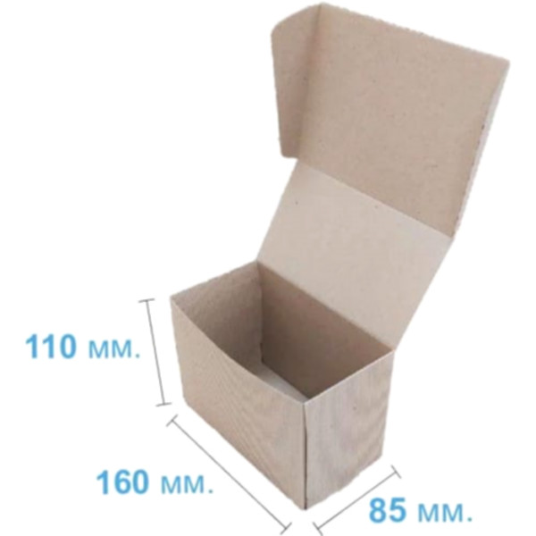 Коробка подарочная 160*85*110 мм, бурая
