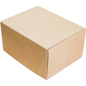Коробка подарочная 190*150*100 мм, крафт. Photo 2