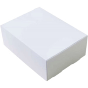 Коробка подарочная 220*160*80 мм, белая. Photo 2