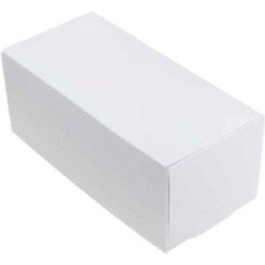 Коробка подарочная 150*70*60 мм, белая. Photo 2