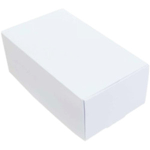 Коробка подарочная 210*120*80 мм, белая. Photo 2