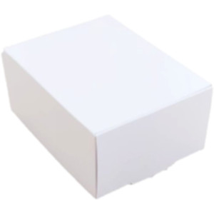 Коробка подарочная 90*70*40 мм, белая. Photo 2