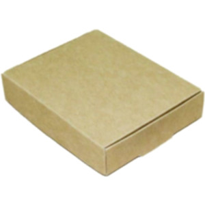 Коробка подарункова 100*80*20 мм, крафт. Photo 2