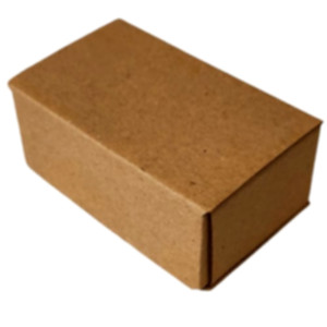 Коробка самосборная 100*60*40 мм, бурая. Photo 2