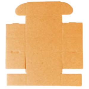 Коробка самосборная 100*60*40 мм, бурая. Photo 3