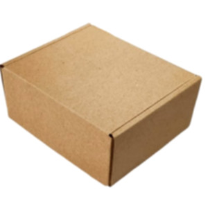 Коробка самосборная 120*105*50 мм, бурая. Photo 2