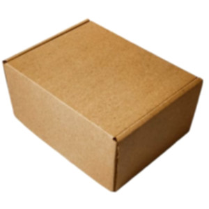 Коробка самосборная 125*100*60 мм, бурая. Photo 2