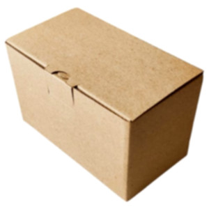 Коробка самосборная 135*75*80 мм, бурая. Photo 2