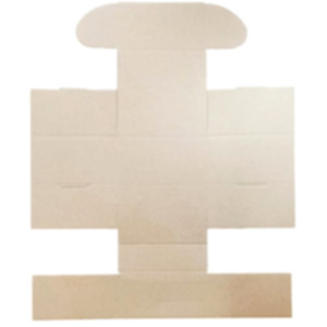 Коробка самосборная 180*180*100 мм, бурая. Photo 3