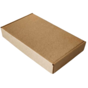 Коробка самосборная 200*120*30 мм, бурая. Photo 2