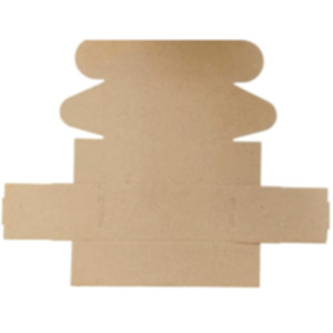 Коробка самосборная 230*100*80 мм, бурая. Photo 3