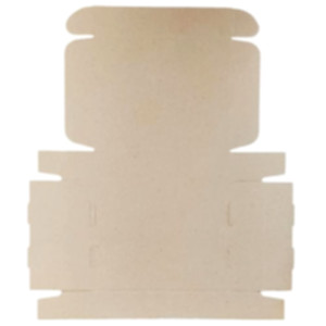 Коробка самосборная 235*190*50 мм, бурая. Photo 3