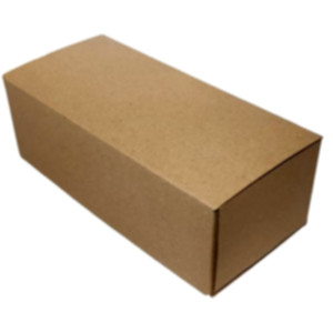 Коробка самосборная 240*110*80 мм, бурая. Photo 2