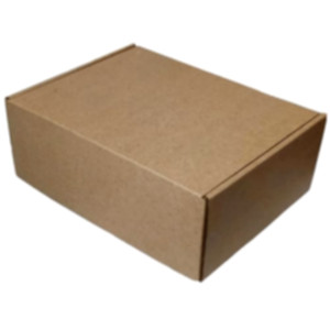 Коробка самосборная 240*190*90 мм, бурая. Photo 2