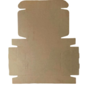 Коробка самосборная 255*210*60 мм, бурая. Photo 3