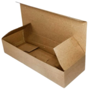 Коробка самосборная 285*100*55 мм, бурая. Photo 3