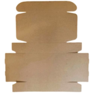 Коробка самосборная 310*230*80 мм, бурая. Photo 3