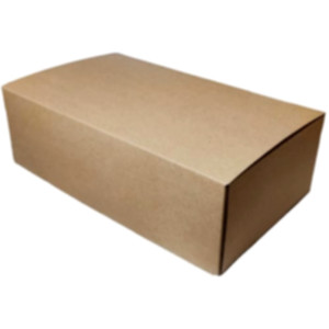 Коробка самосборная 320*190*100 мм, бурая. Photo 2