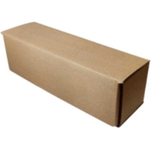 Коробка самозбірна 340*100*100 мм, бура. Photo 2