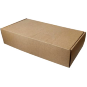 Коробка самосборная 350*180*80 мм, бурая. Photo 2