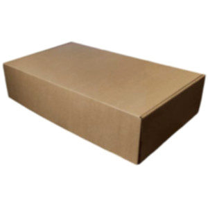 Коробка самосборная 470*280*110 мм, бурая. Photo 2