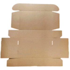 Коробка самосборная 470*280*110 мм, бурая. Photo 3