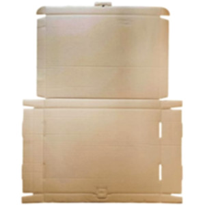 Коробка самосборная 770*565*60 мм, бурая. Photo 3