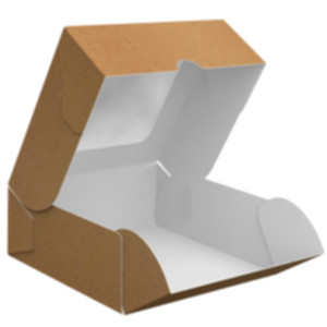 Коробка подарочная 130*130*50 мм, крафт. Photo 2