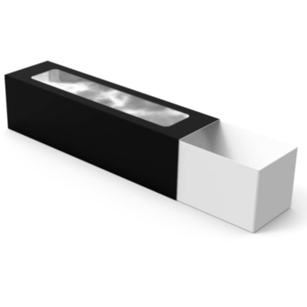 Коробка подарочная 190*50*50 мм, черная Коробка подарочная 190*50*50 мм, черная