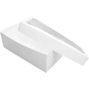 Коробка подарочная 450*200*150 мм, белая. Photo 3