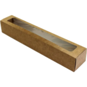 Коробка подарочная 290*50*45 мм, крафт. Photo 2