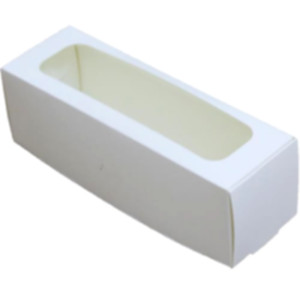 Коробка подарочная 170*55*55 мм, белая. Photo 2