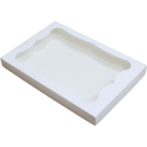 Коробка подарочная 300*200*30 мм, белая. Photo 2