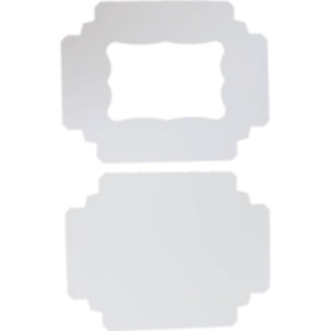 Коробка подарочная 300*200*30 мм, белая. Photo 3