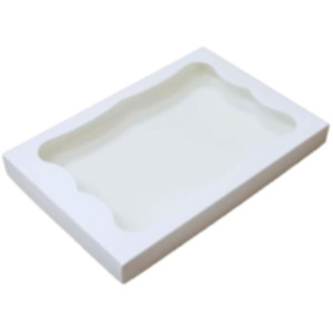 Коробка с окошком 320*240*40 мм, белая. Photo 2 Коробка с окошком 320*240*40 мм, белая. Photo 2