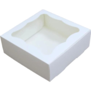 Коробка подарочная 200*200*70 мм, белая. Photo 2 Коробка подарочная 200*200*70 мм, белая. Photo 2