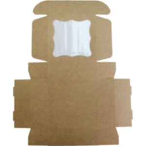 Коробка подарочная 200*200*70 мм, крафт. Photo 3 Коробка подарочная 200*200*70 мм, крафт. Photo 3