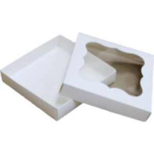 Коробка подарочная 155*155*30 мм, белая. Photo 3 Коробка подарочная 155*155*30 мм, белая. Photo 3