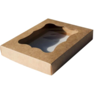 Коробка подарочная 200*150*30 мм, крафт. Photo 2 Коробка подарочная 200*150*30 мм, крафт. Photo 2