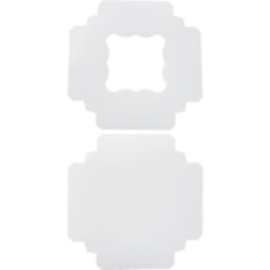 Коробка подарочная 200*200*30 мм, белая. Photo 3 Коробка подарочная 200*200*30 мм, белая. Photo 3