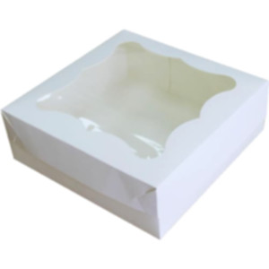 Коробка подарочная 260*260*90 мм, белая. Photo 2 Коробка подарочная 260*260*90 мм, белая. Photo 2