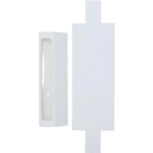 Коробка подарочная 290*50*45 мм, белая. Photo 3