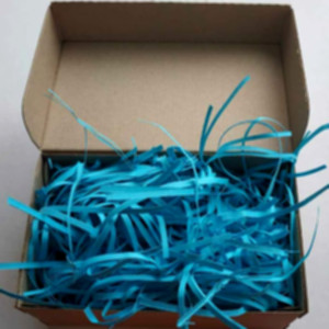 Паперовий наповнювач 500 г, синій. Photo 3