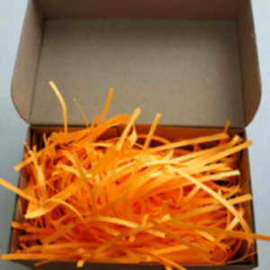 Паперовий наповнювач 500 г, помаранчевий. Photo 3