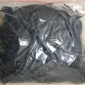 Паперовий наповнювач 500 г, чорний. Photo 2