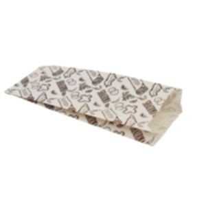 Пакет саше 270*100*40 мм, білий, з друком. Photo 2