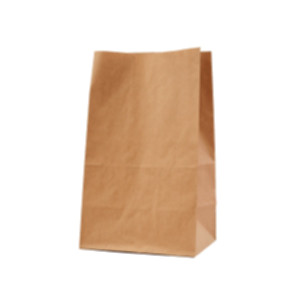 Пакет паперовий 280*170*120 мм, бурий. Photo 2